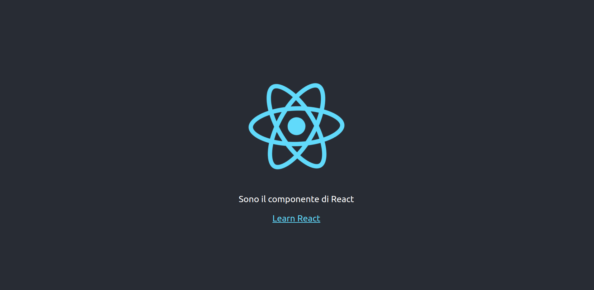 Prima App con React